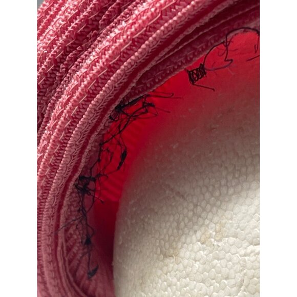 vintage theater Halloween Hat costume pink size 22 see tag twist READ - Picture 3 of 9